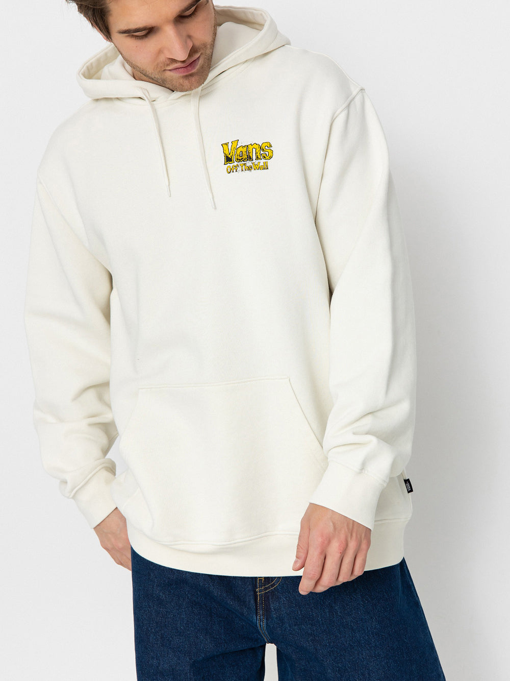 Felpa Cappuccio Vans Legacy Loose da Uomo - Bianco