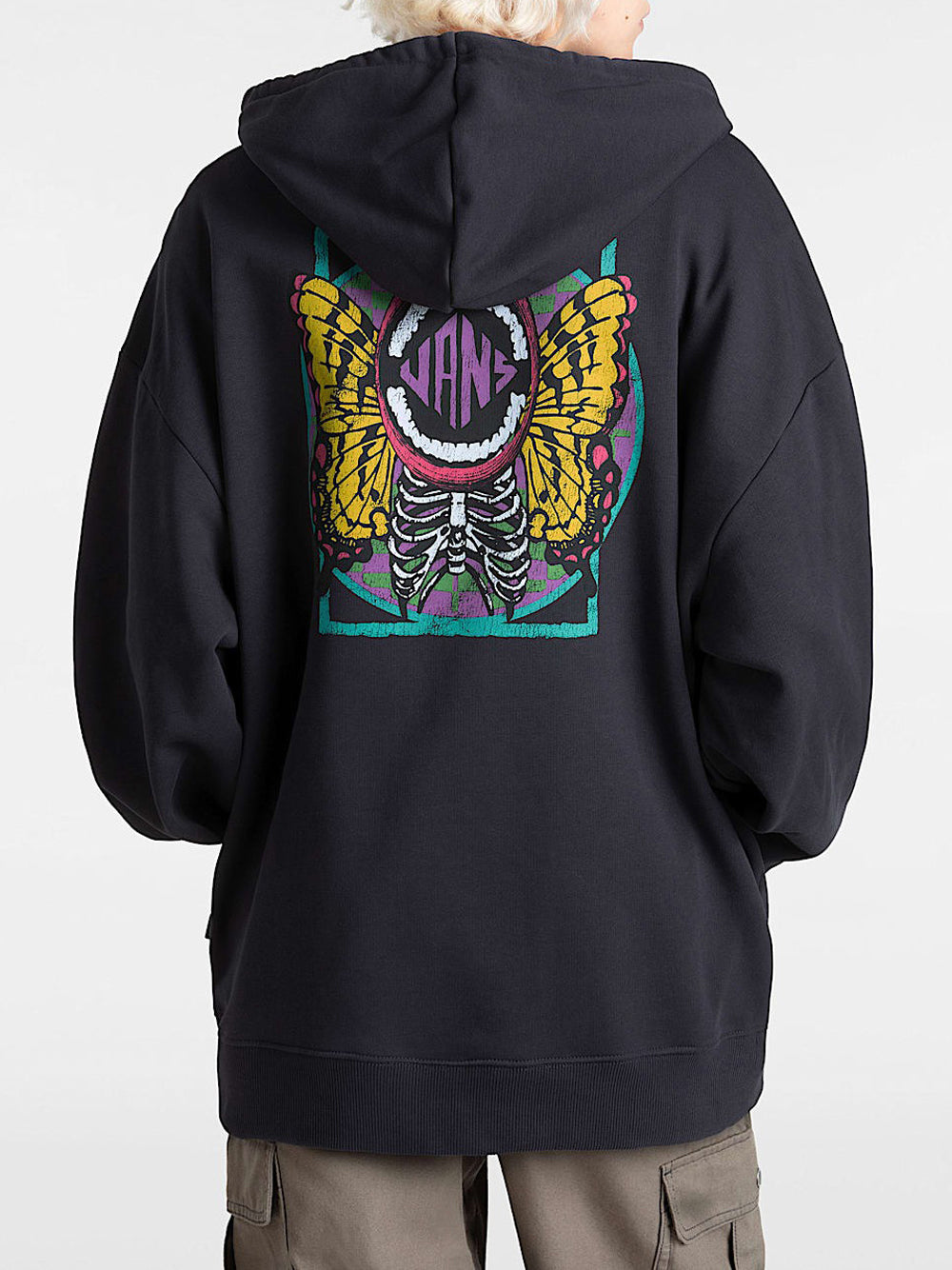 Felpa Cappuccio Vans Ethereal da Donna - Nero