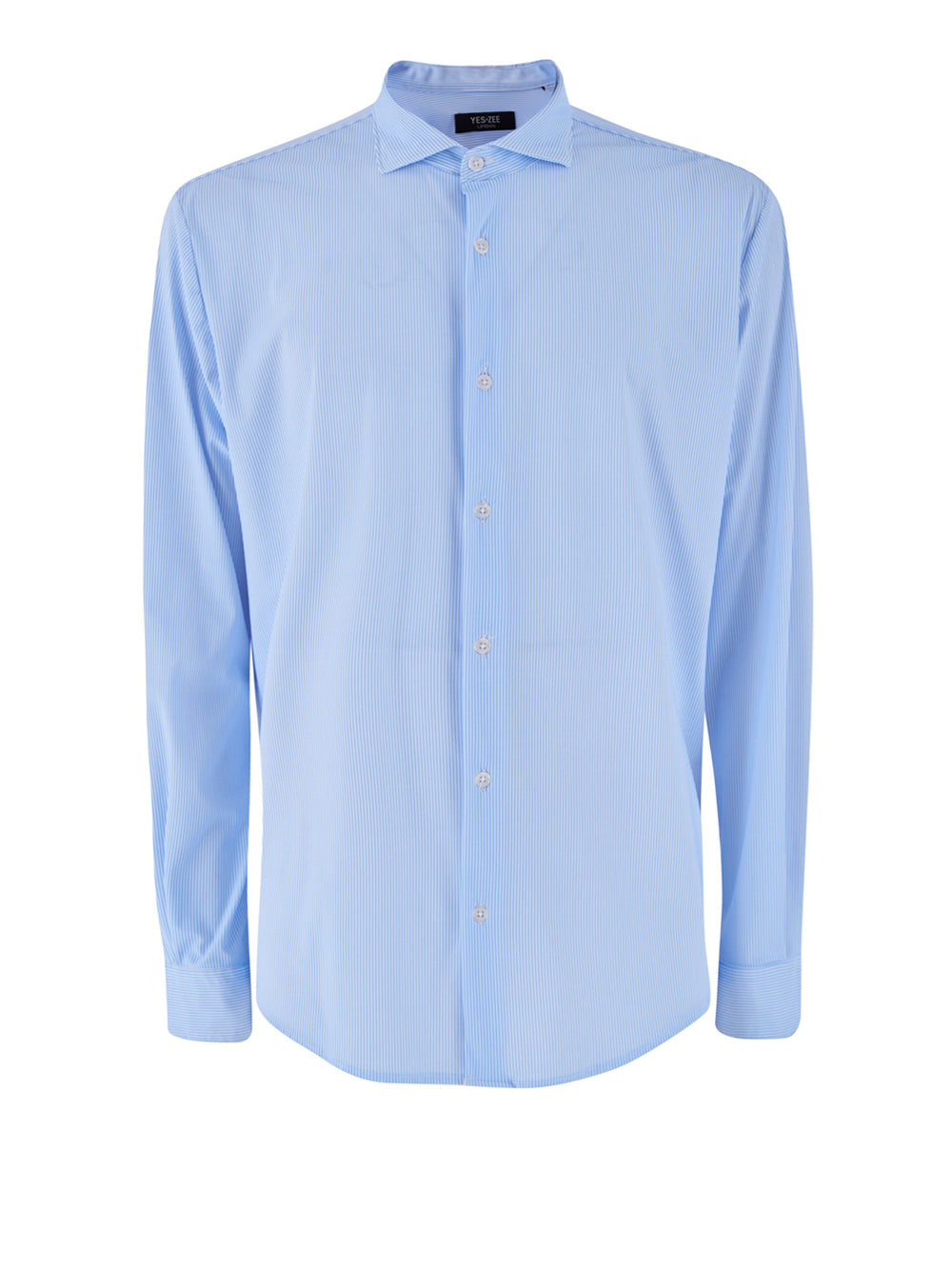 Camicia Classica Yes Zee da Uomo - Celeste