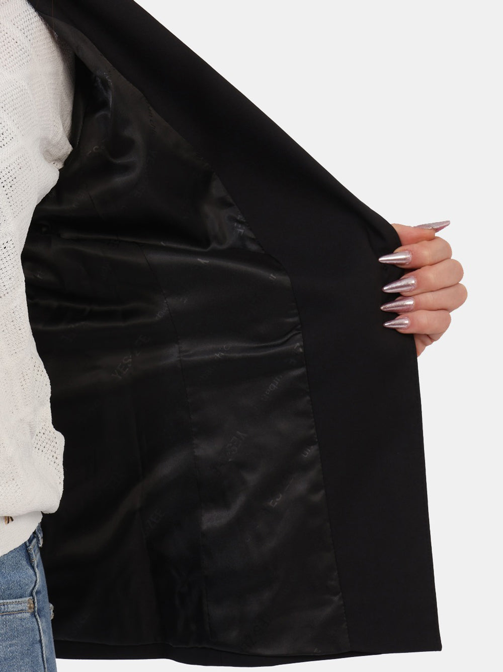 Blazer Yes Zee da Donna - Nero