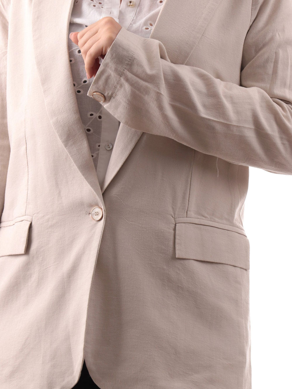 Giacca Yes Zee da Donna - Beige