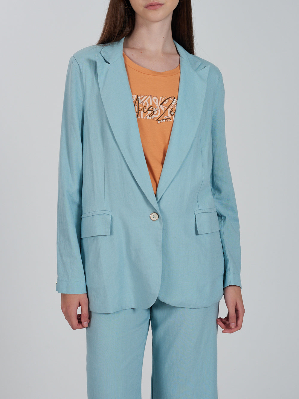 Giacca Yes Zee da Donna - Celeste