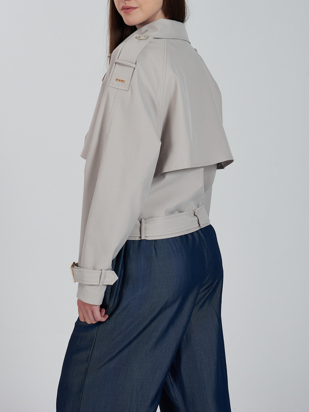 Trench Yes Zee da Donna - Grigio