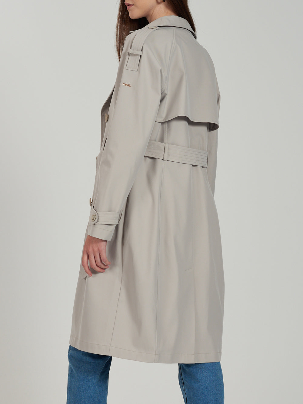 Trench Yes Zee da Donna - Grigio