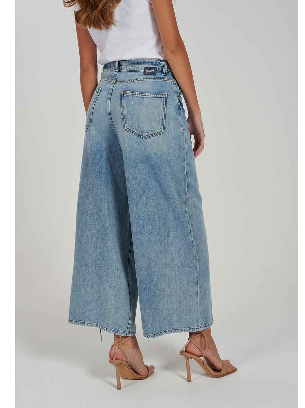 Jeans a Palazzo Yes Zee da Donna - Denim