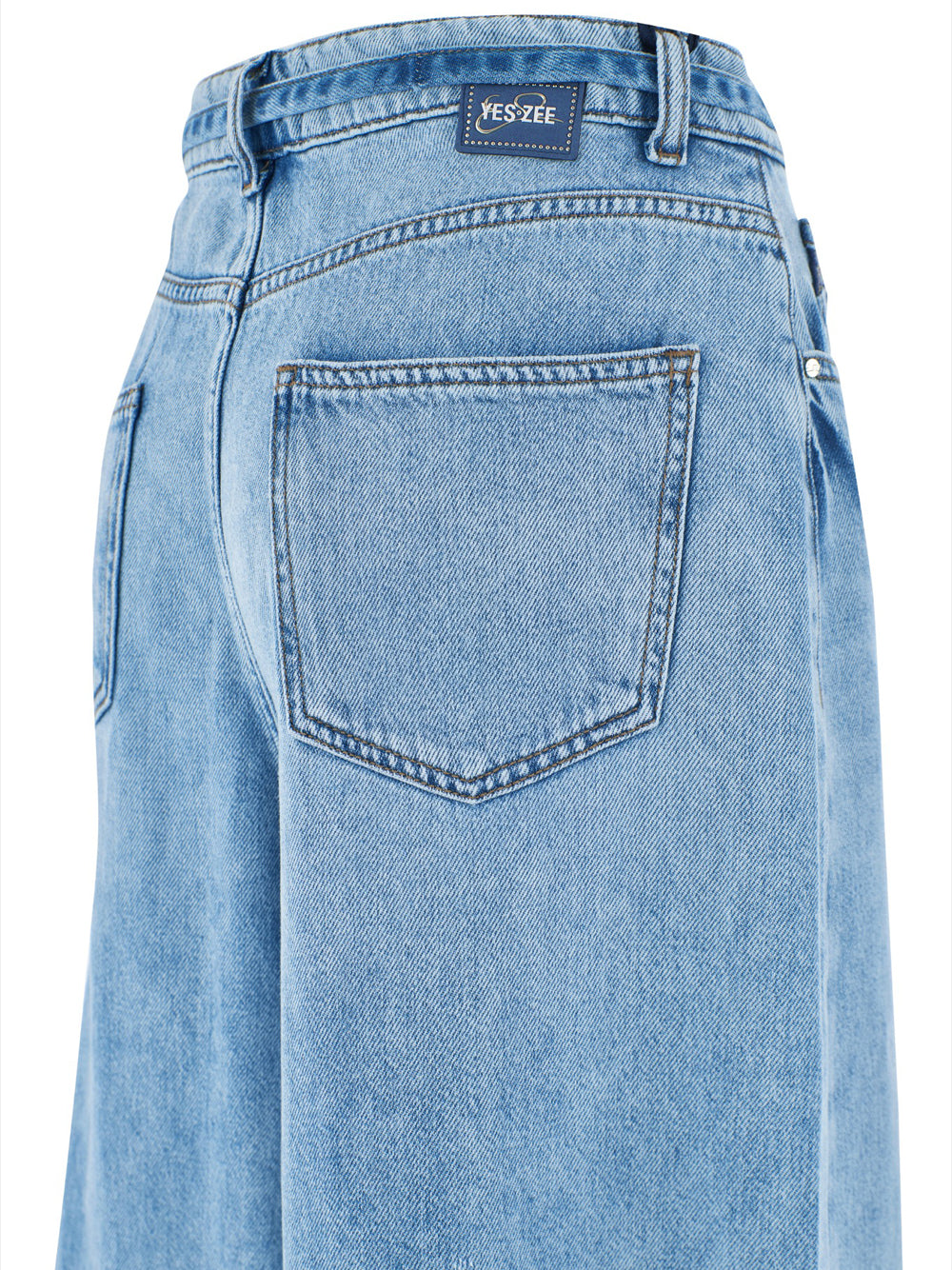 Jeans a Palazzo Yes Zee da Donna - Denim