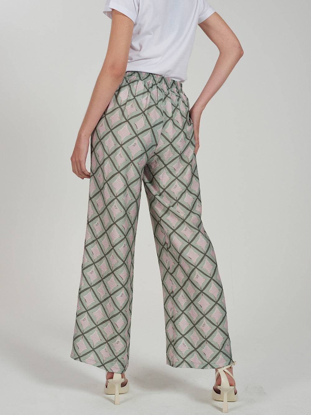 Pantalone Palazzo Yes Zee da Donna - Verde