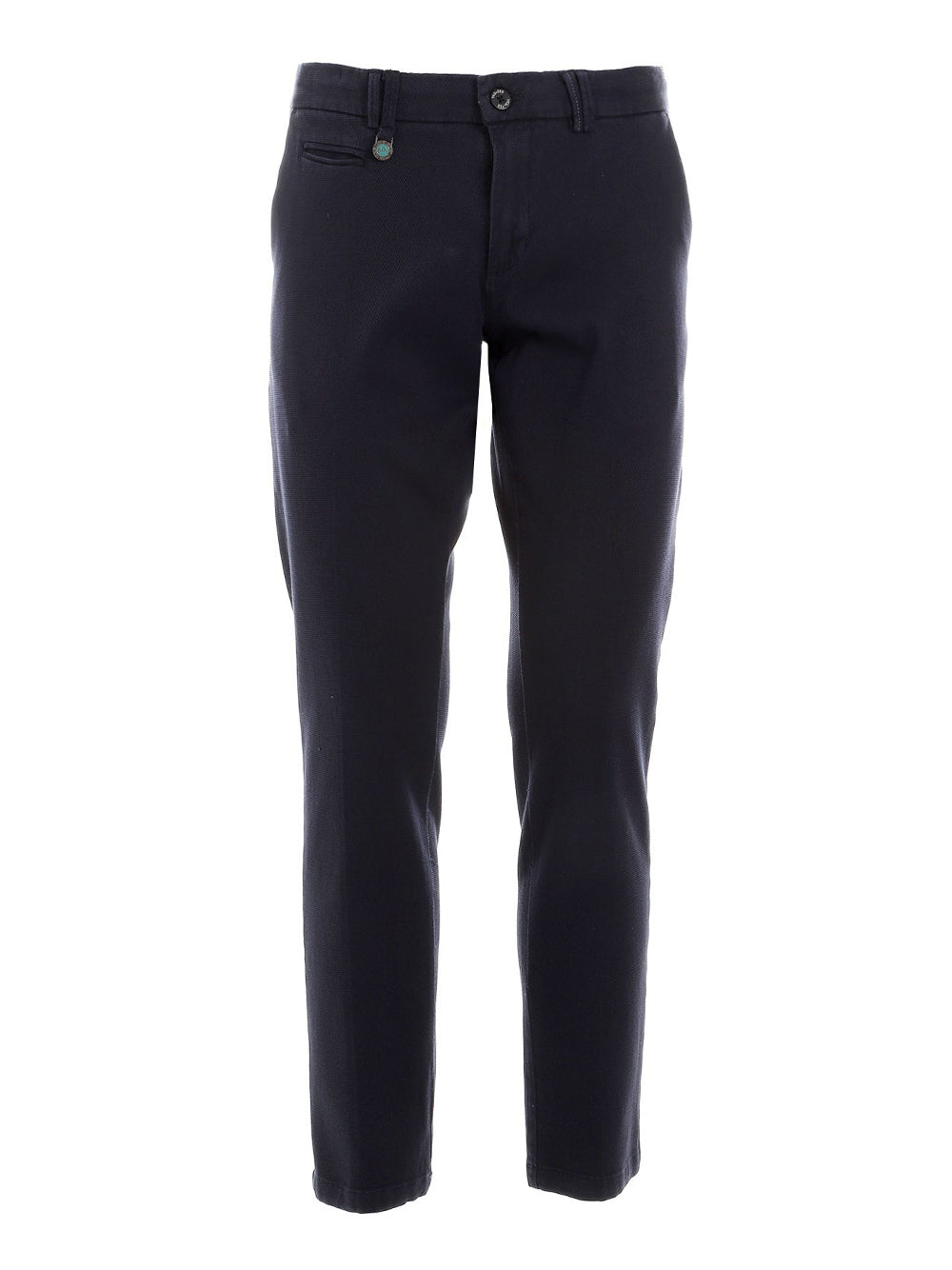 Yes Zee Pantalone Pantalone Uomo Chinos, Tapered Uomo Mod. P630 FE00 0710 navy Blu