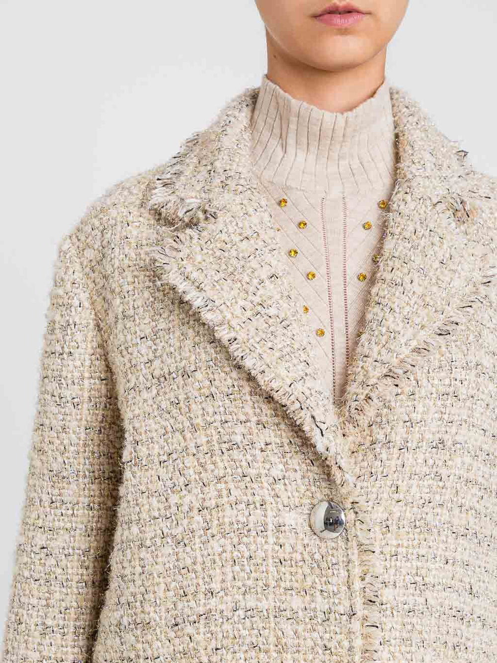 Cappotto Actitude da Donna - Avorio