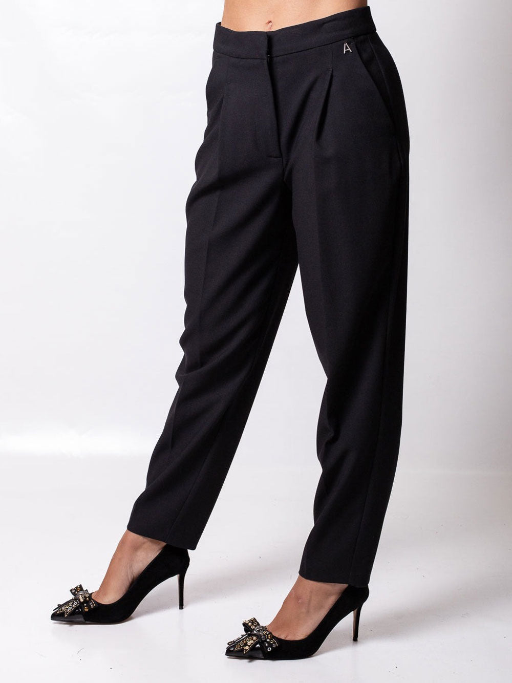 Pantalone Chino Actitude da Donna - Nero