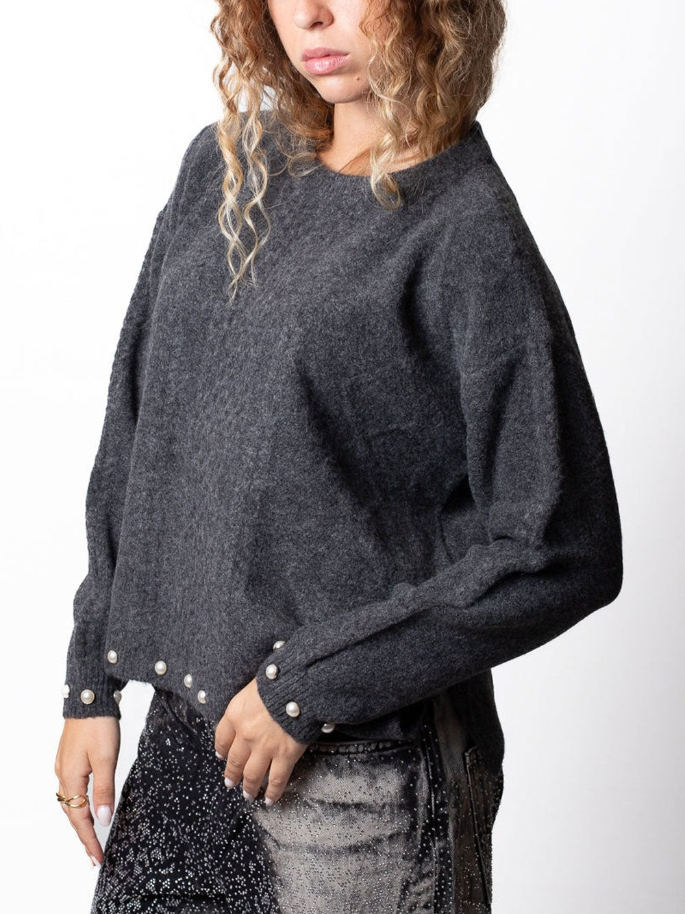Pullover Actitude da Donna - Grigio