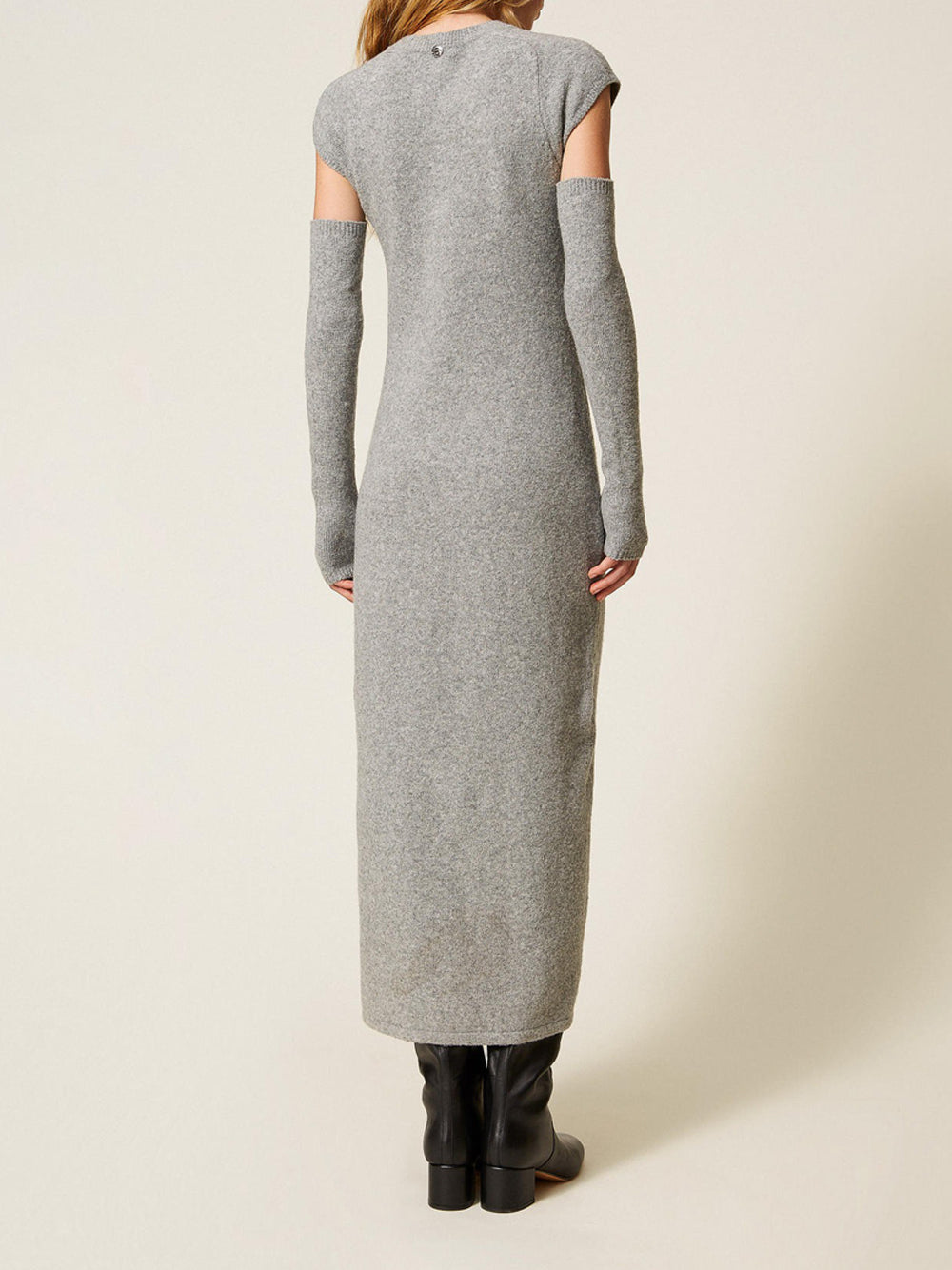 Vestito Longuette Actitude da Donna - Grigio