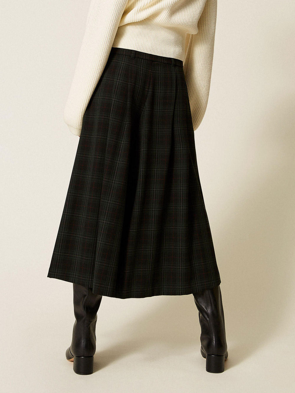 Pantalone Straight Actitude da Donna - Verde