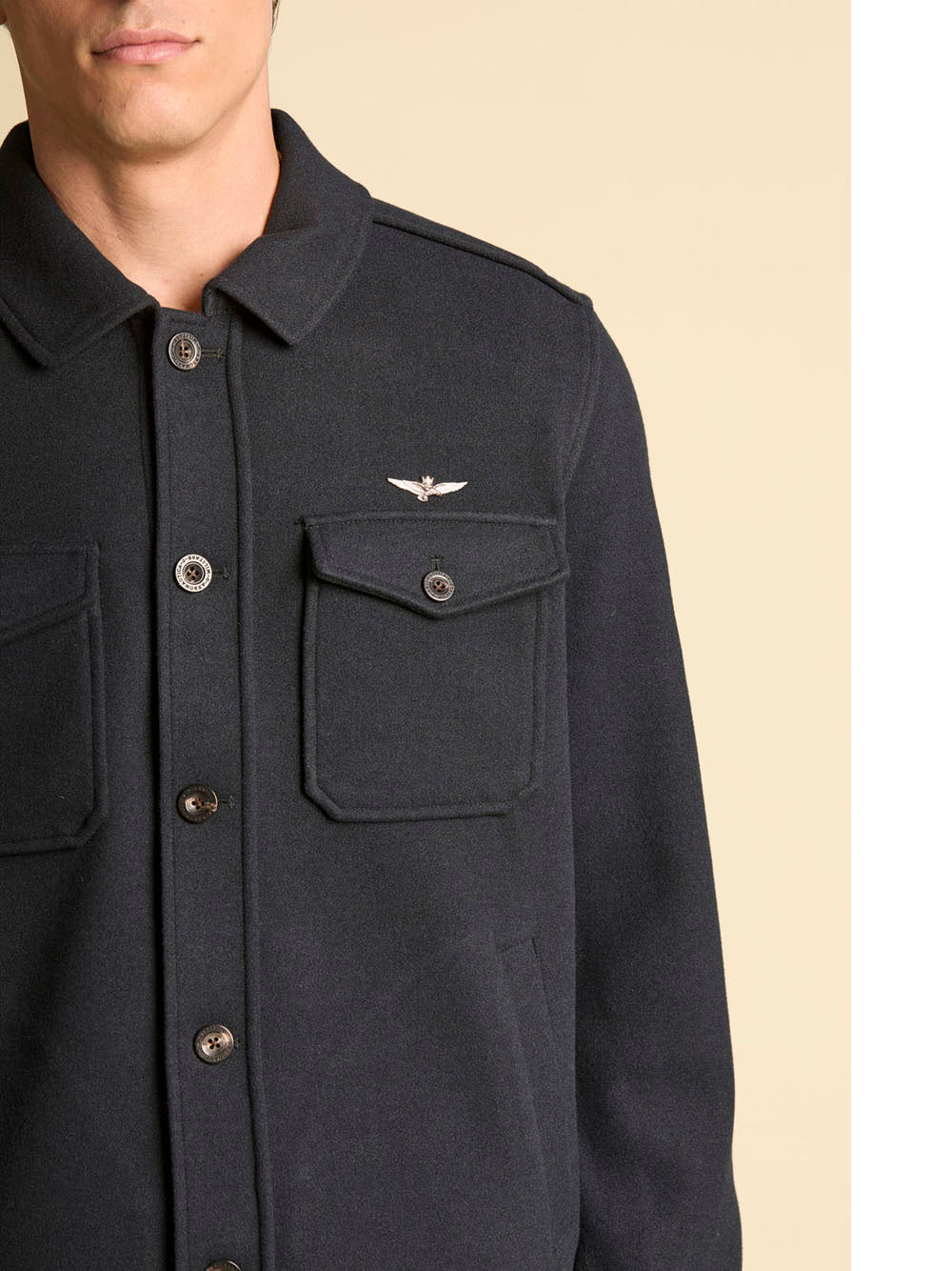 Actitude Giacca Aeronautica Militare da Uomo - Blu