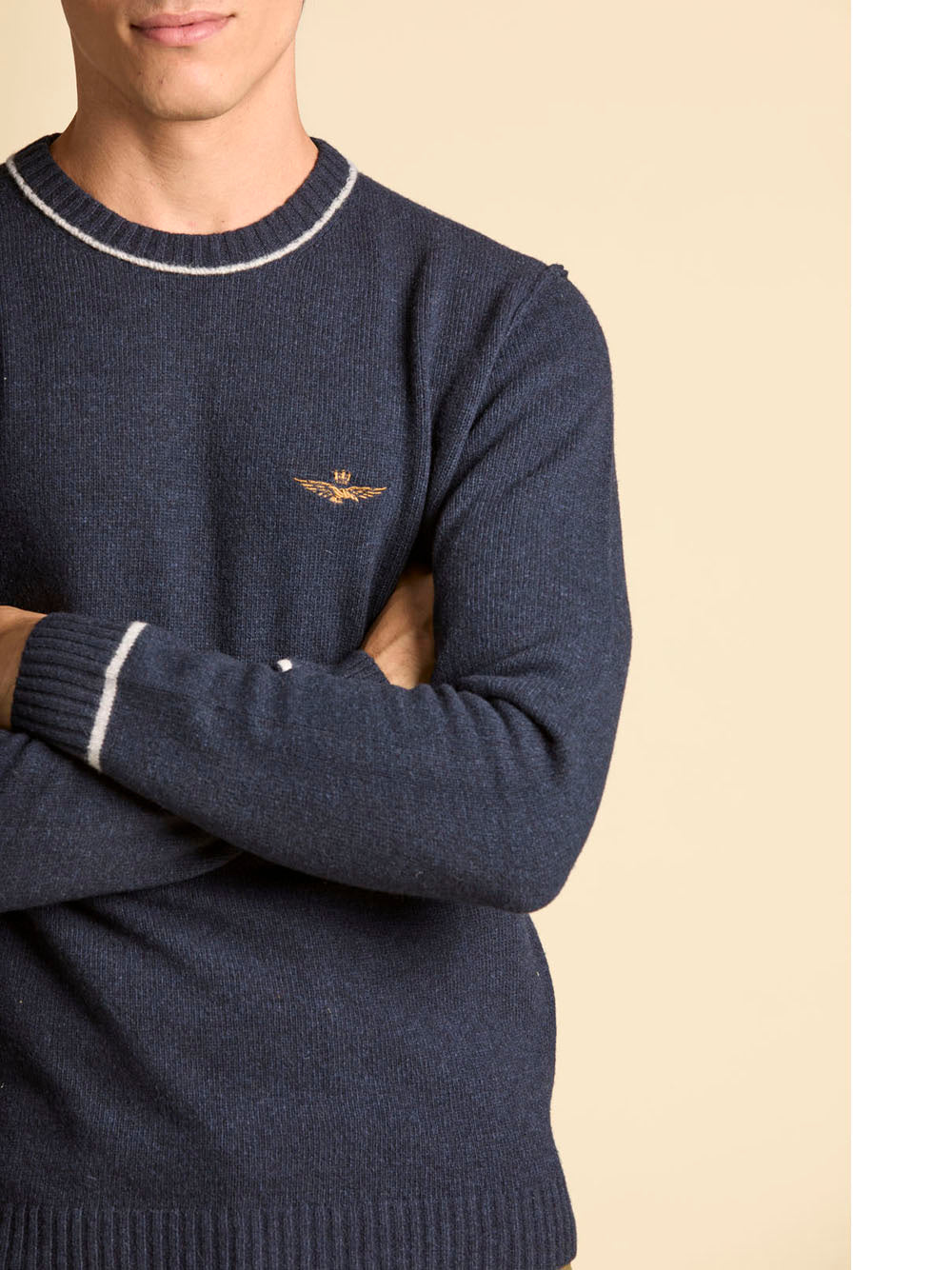 Actitude Pullover Aeronautica Militare da Uomo - Blu