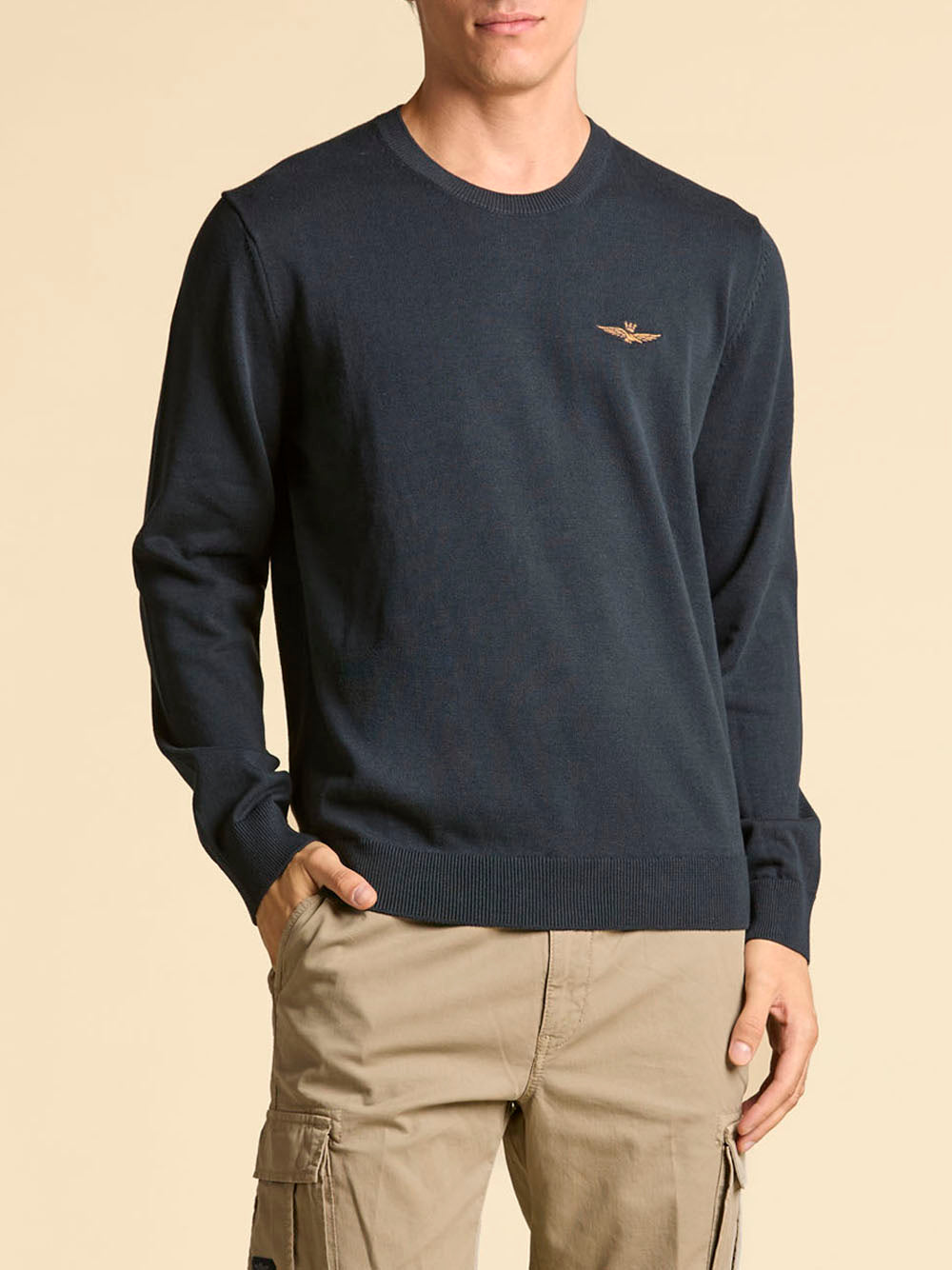 Actitude Pullover Aeronautica Militare da Uomo - Blu