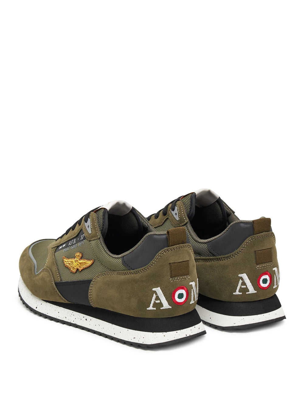 Actitude Sneakers Aeronautica Militare da Uomo - Verde