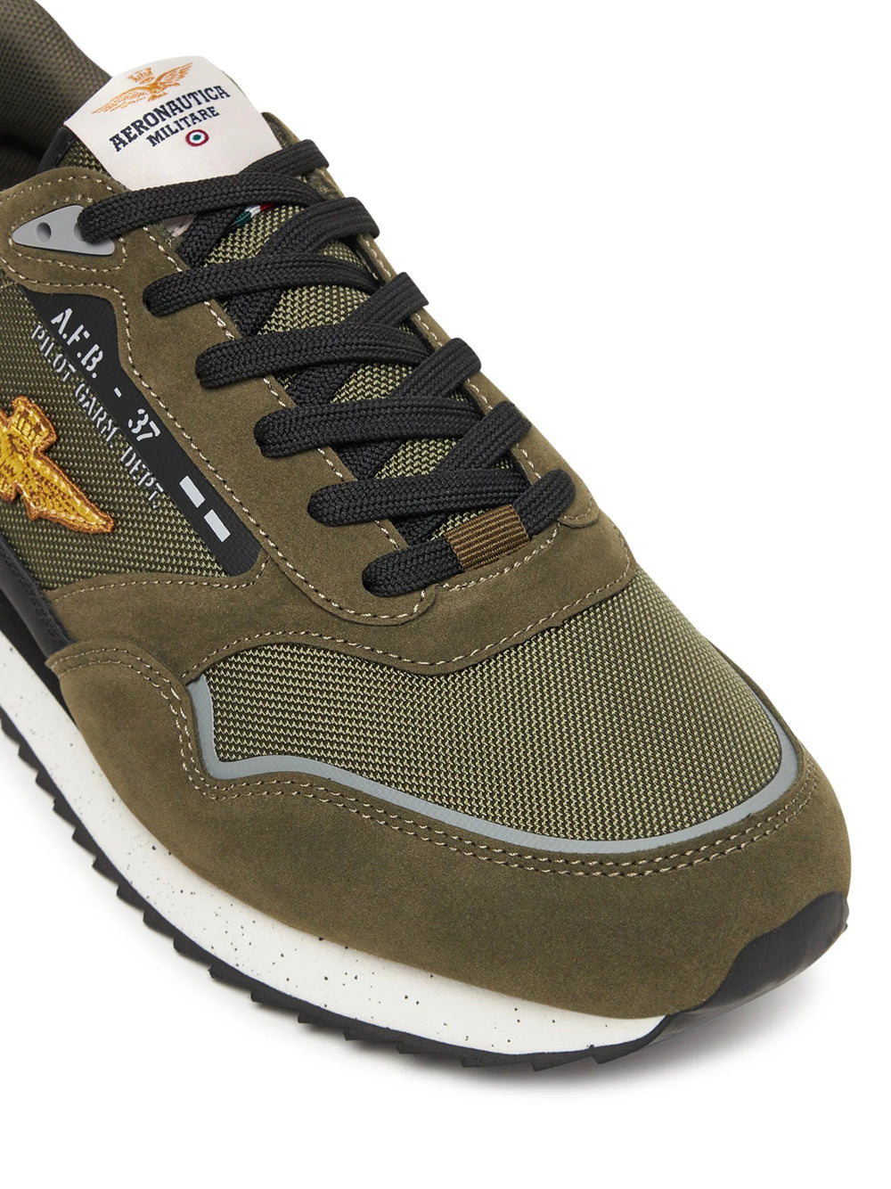 Actitude Sneakers Aeronautica Militare da Uomo - Verde