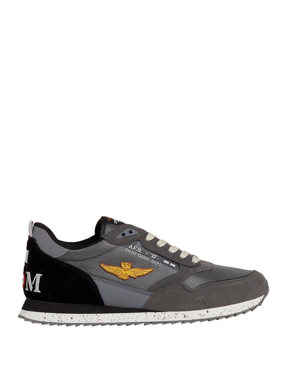 Actitude Sneakers Aeronautica Militare da Uomo - Grigio