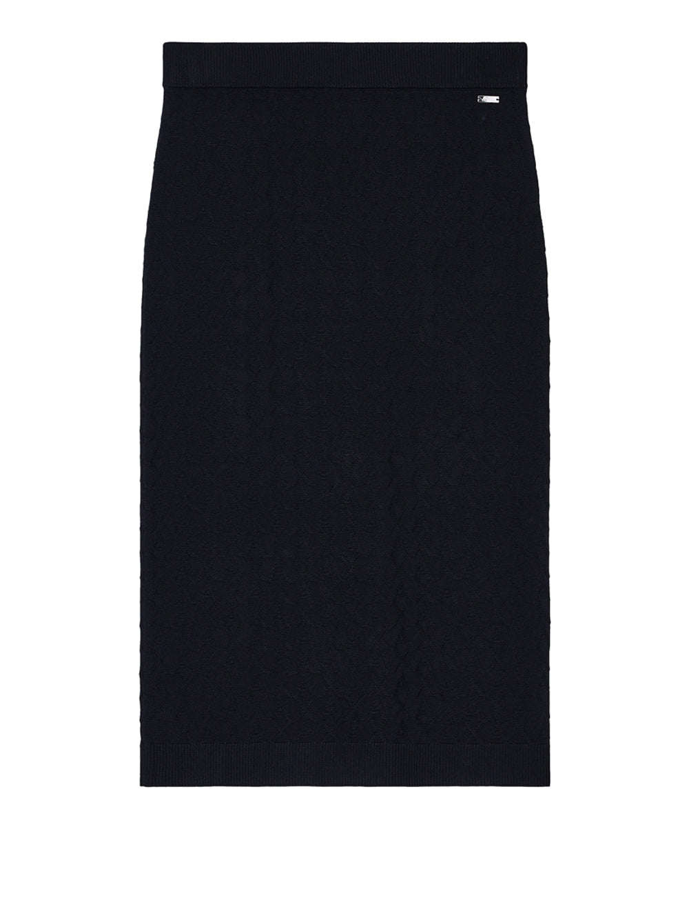 Gonna Longuette Armani Exchange da Donna - Nero