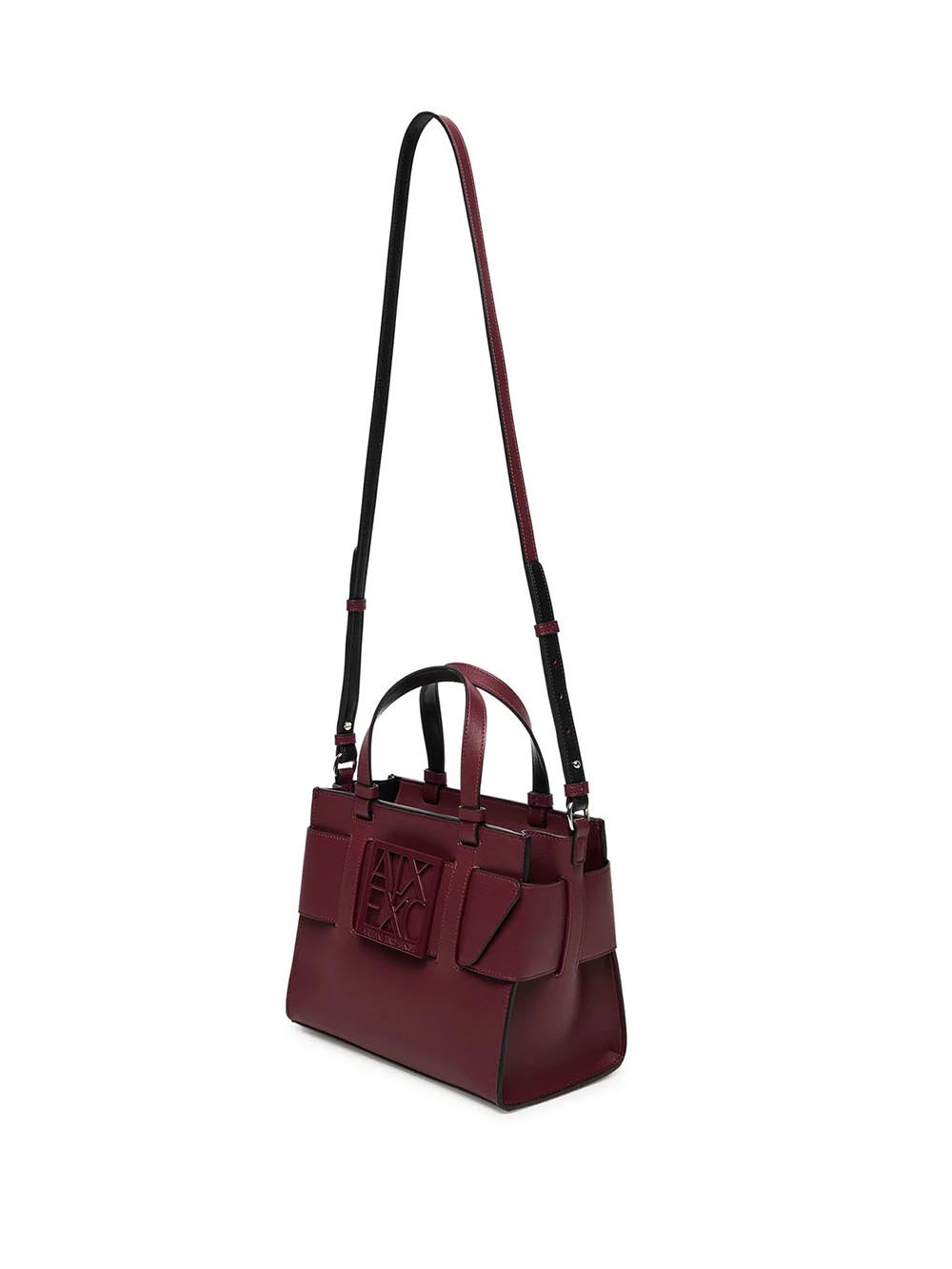 A|X Armani Exchange Borsa Donna Mod. 942690 0A874 UA343 Bordeau Rosso