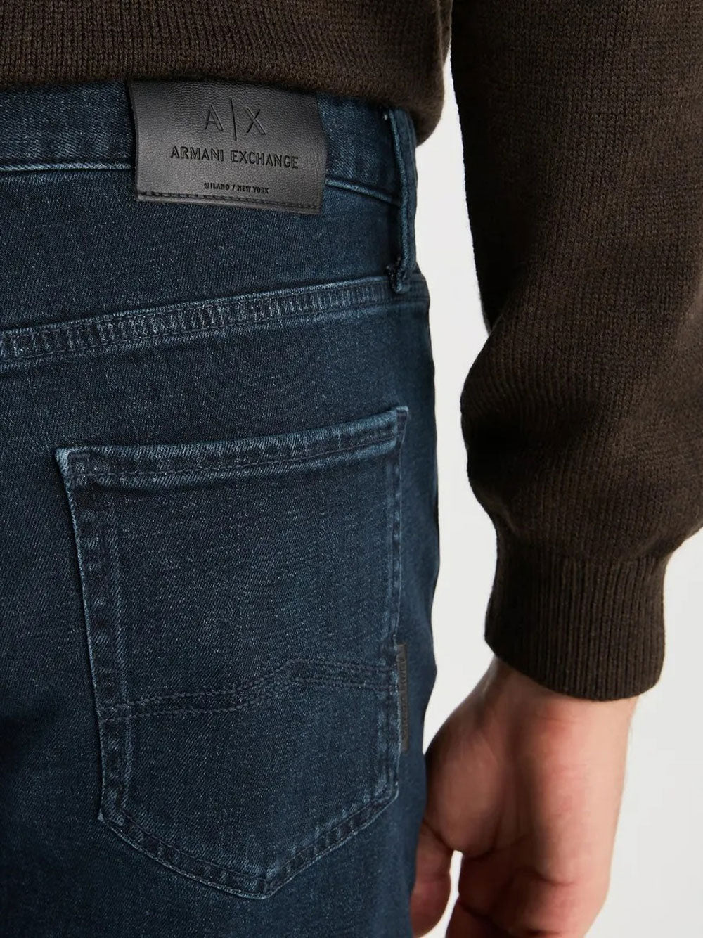 Jeans Slim Armani Exchange da Uomo - Denim