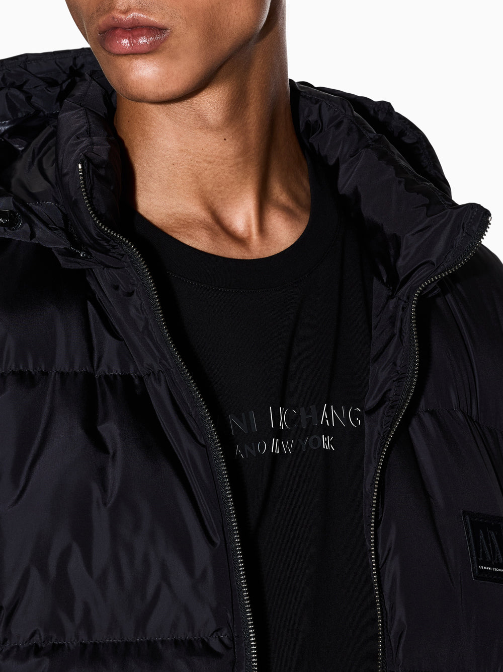 Piumino Armani Exchange da Uomo - Nero