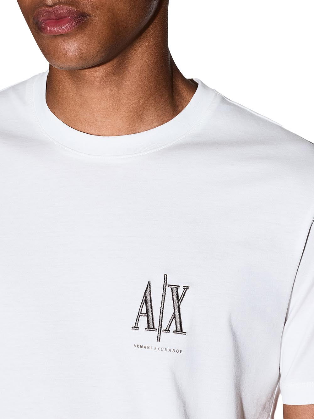 A|X Armani Exchange T-shirt Uomo Mod. XM000365 U0009 Bianco