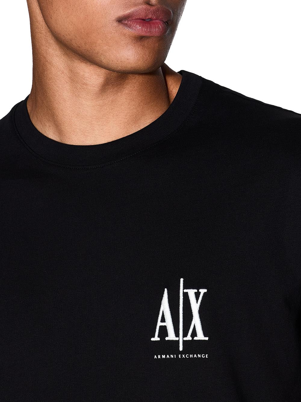 A|X Armani Exchange T-shirt Uomo Mod. XM000365 UC001 Nero