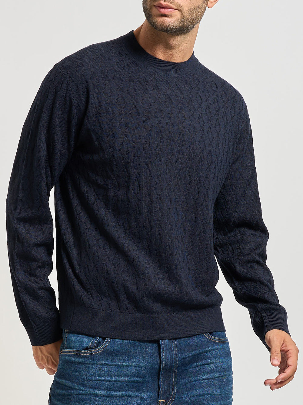Pullover Armani Exchange da Uomo - Blu
