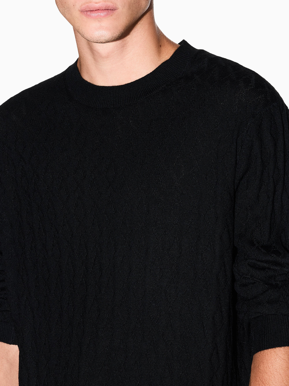 Pullover Armani Exchange da Uomo - Nero