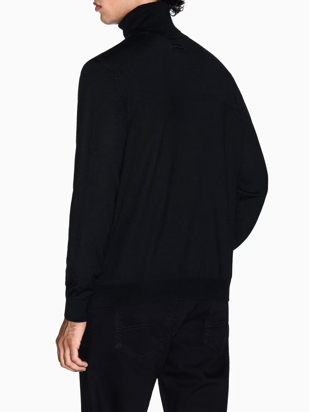 A|X Armani Exchange Maglione Collo Alto Uomo Mod. XM000900 UC001 Nero