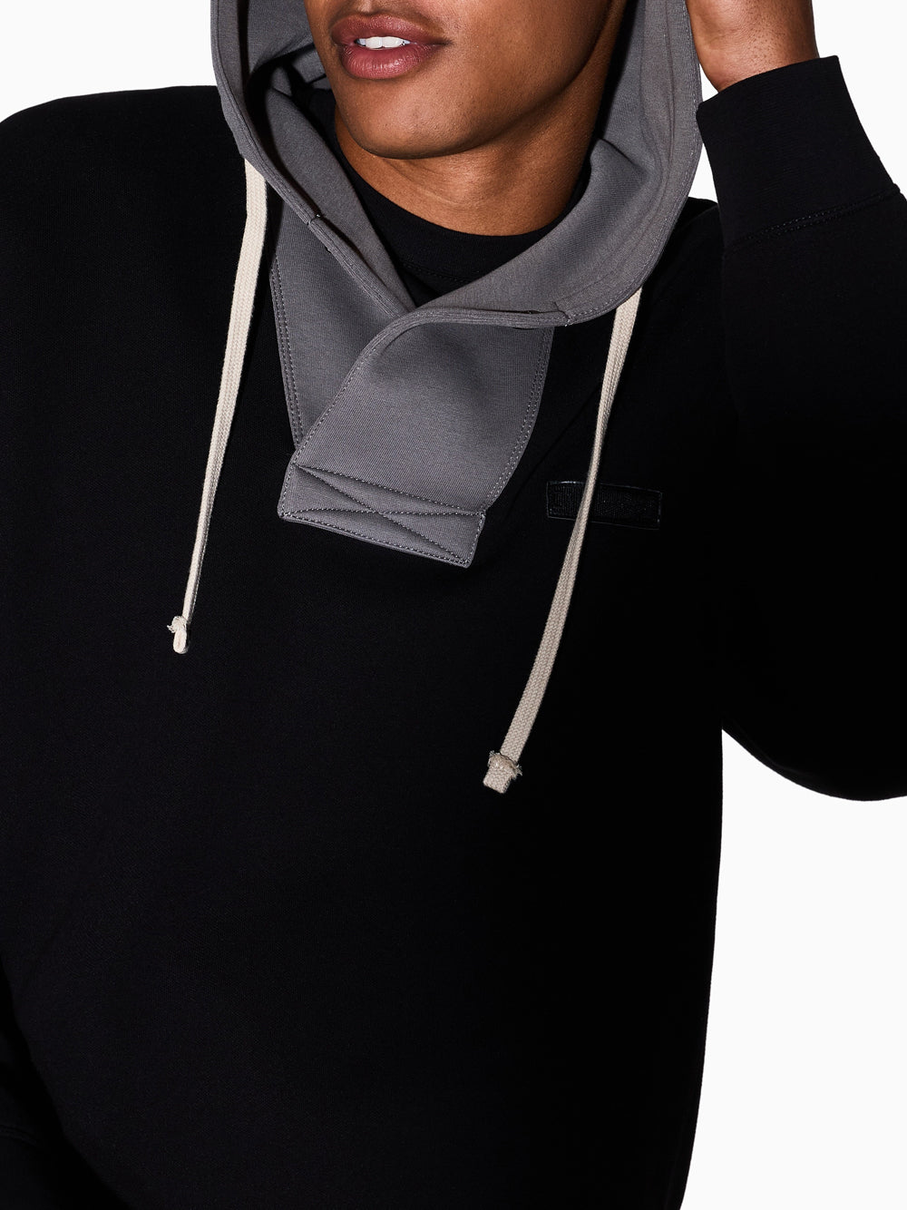 Felpa Cappuccio Armani Exchange da Uomo - Nero