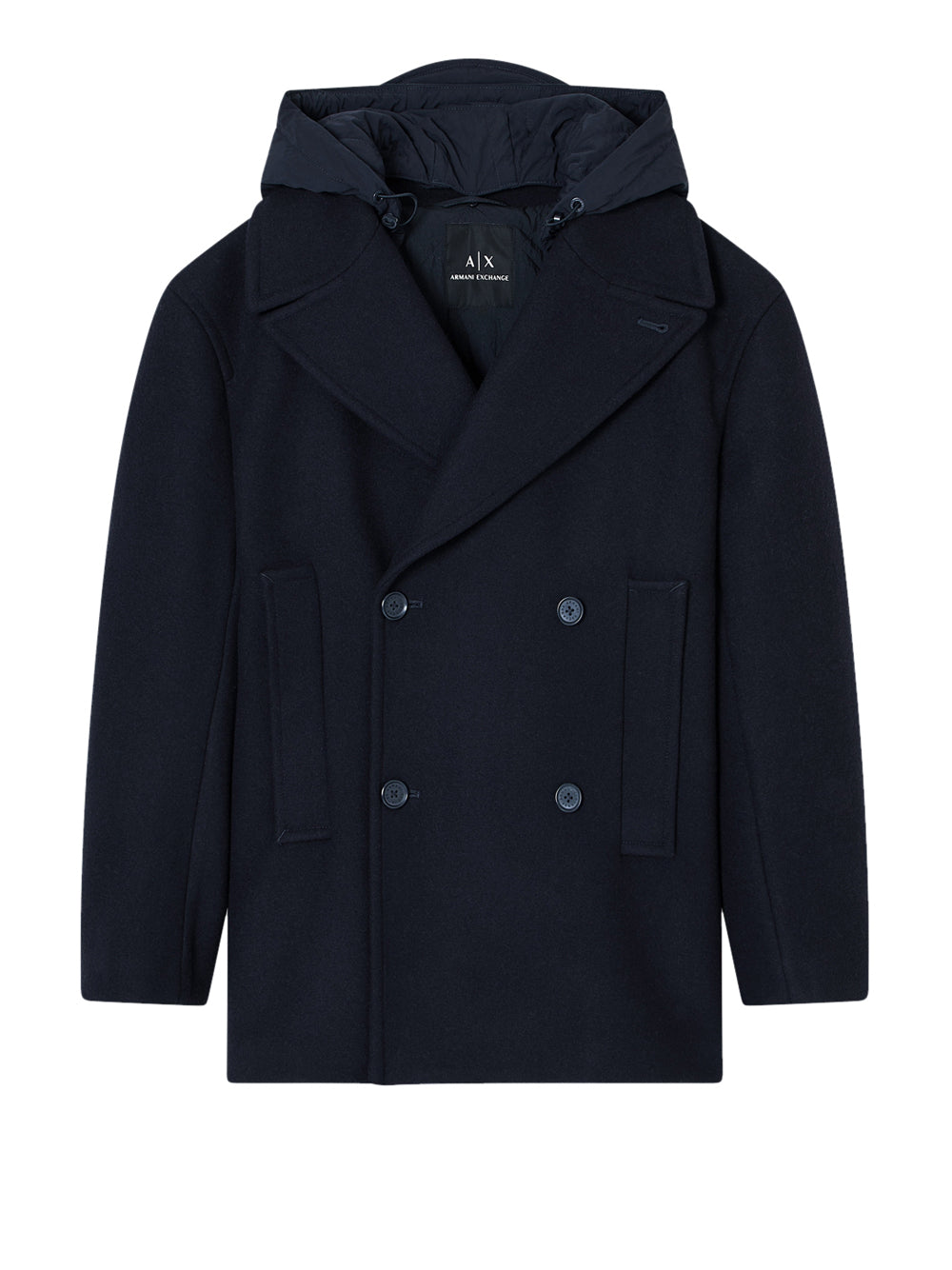 Cappotto Armani Exchange da Uomo - Blu