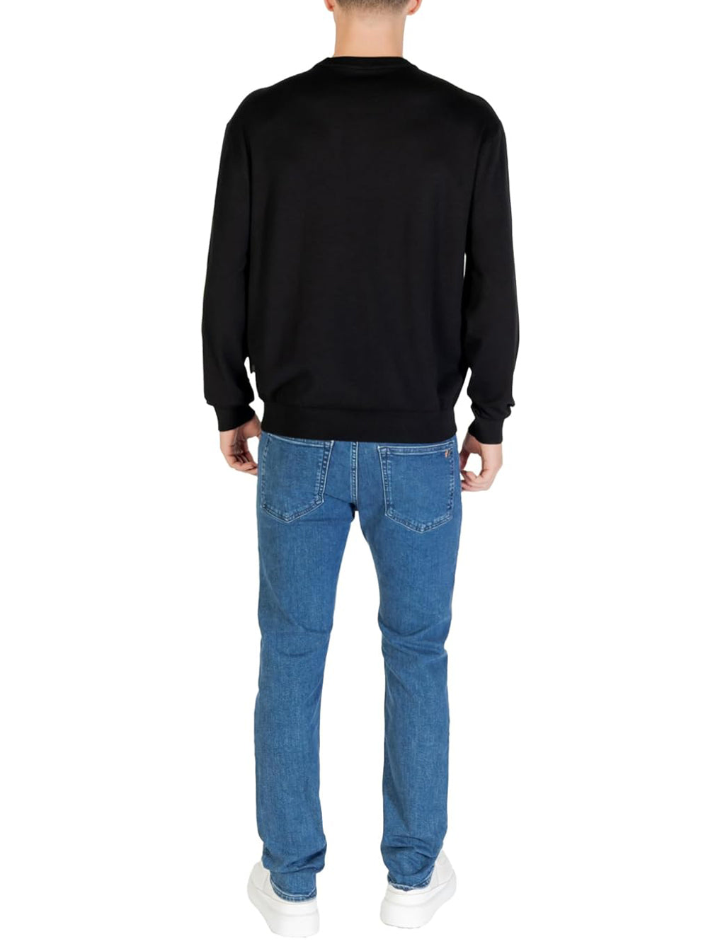 A|X Armani Exchange Maglione Girocollo Uomo Mod. XM001278 UC001 Nero