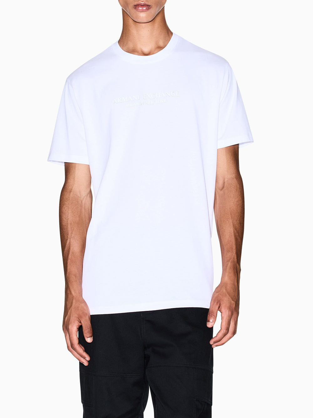 T-shirt Armani Exchange da Uomo - Bianco