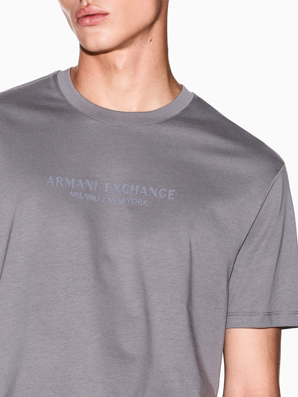 T-shirt Armani Exchange da Uomo - Grigio
