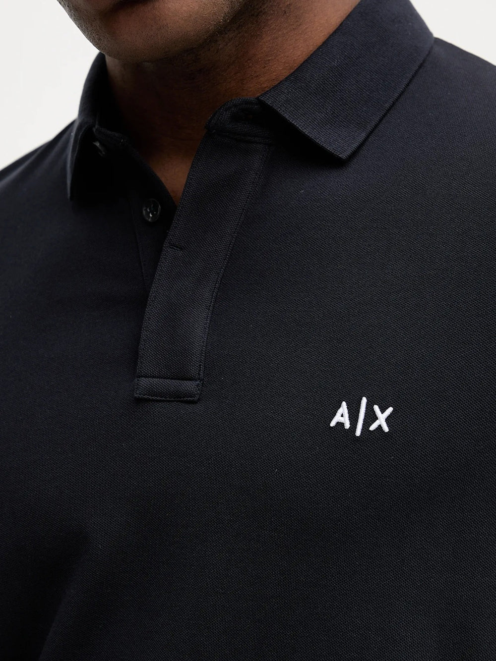 Polo Armani Exchange da Uomo - Blu