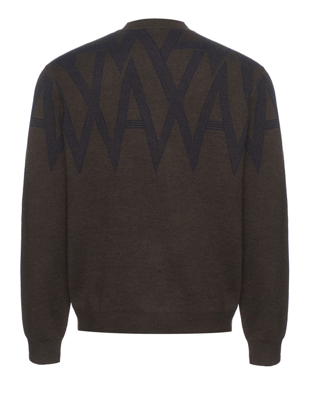 Pullover Armani Exchange da Uomo - Marrone