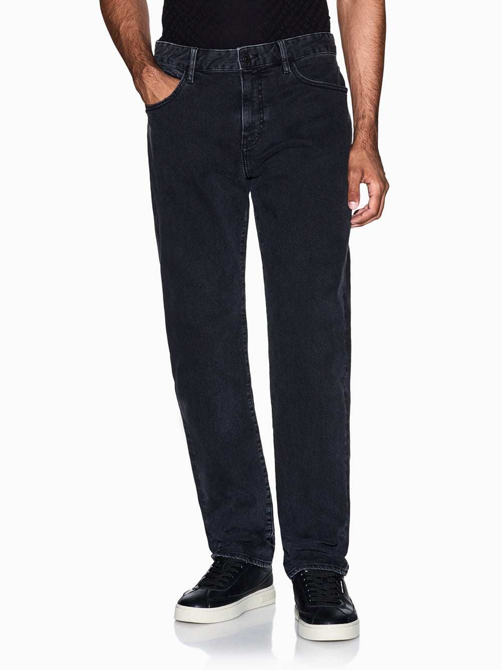 Jeans Skinny Armani Exchange da Uomo - Nero