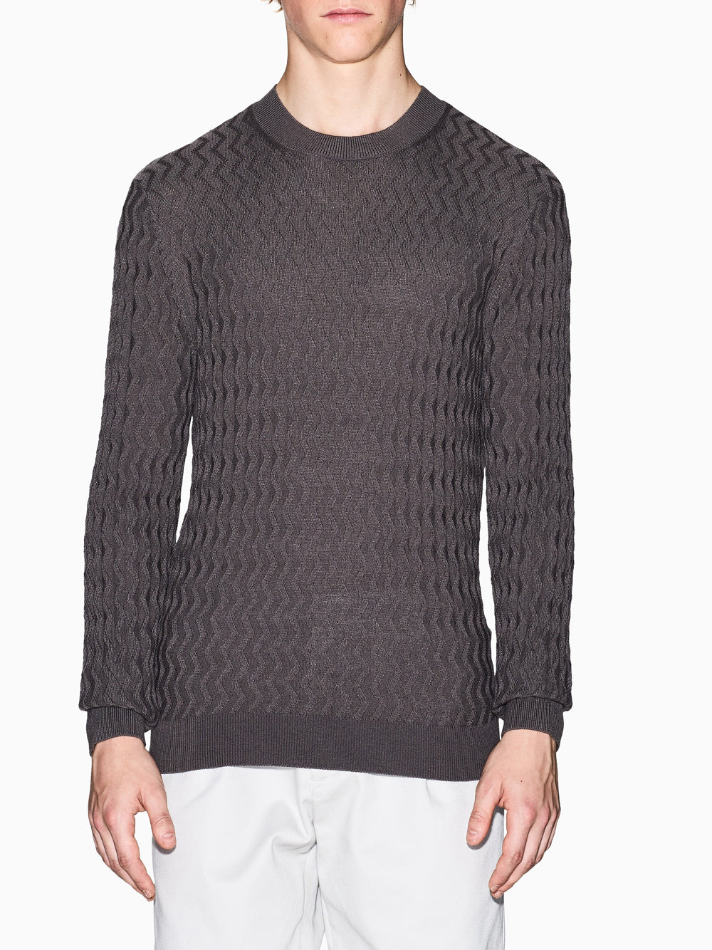 Pullover Armani Exchange da Uomo - Grigio