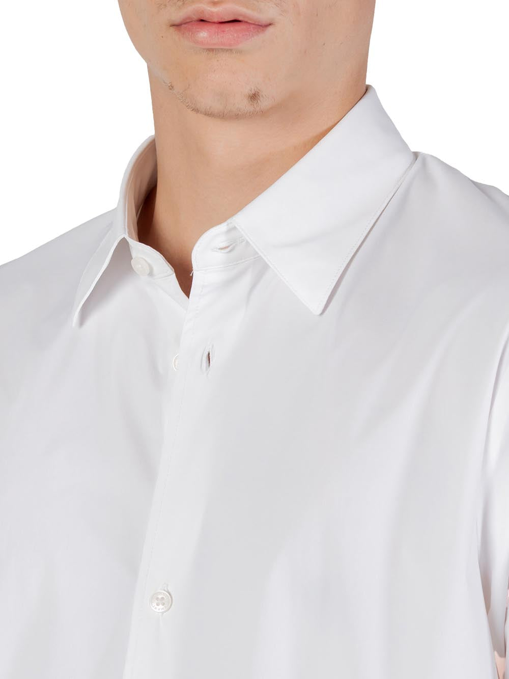 A|X Armani Exchange Camicia Manica Lunga Uomo Mod. XM001567 U0009 Bianco