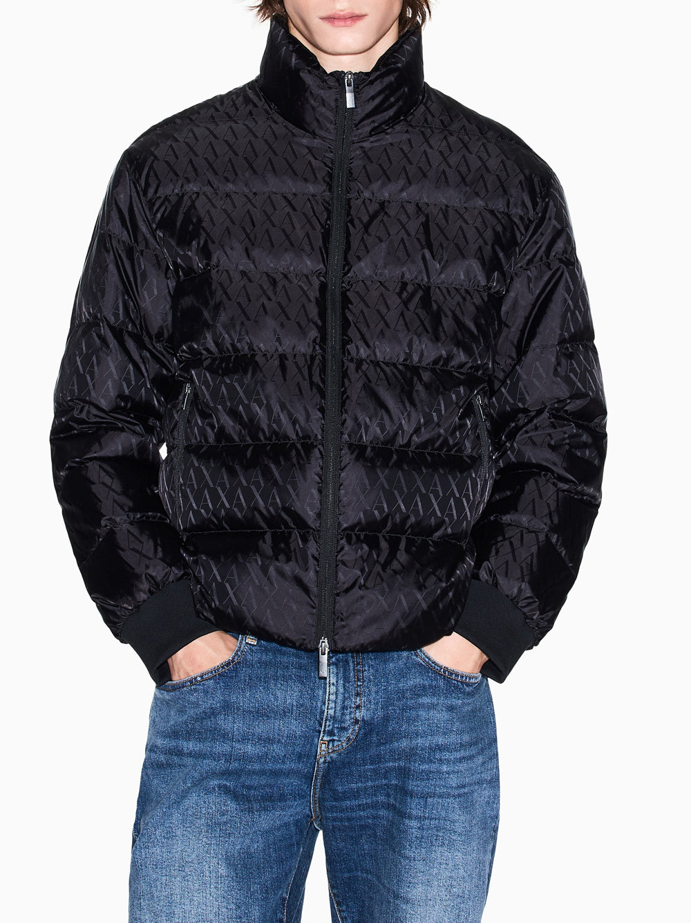 Piumino Armani Exchange da Uomo - Nero