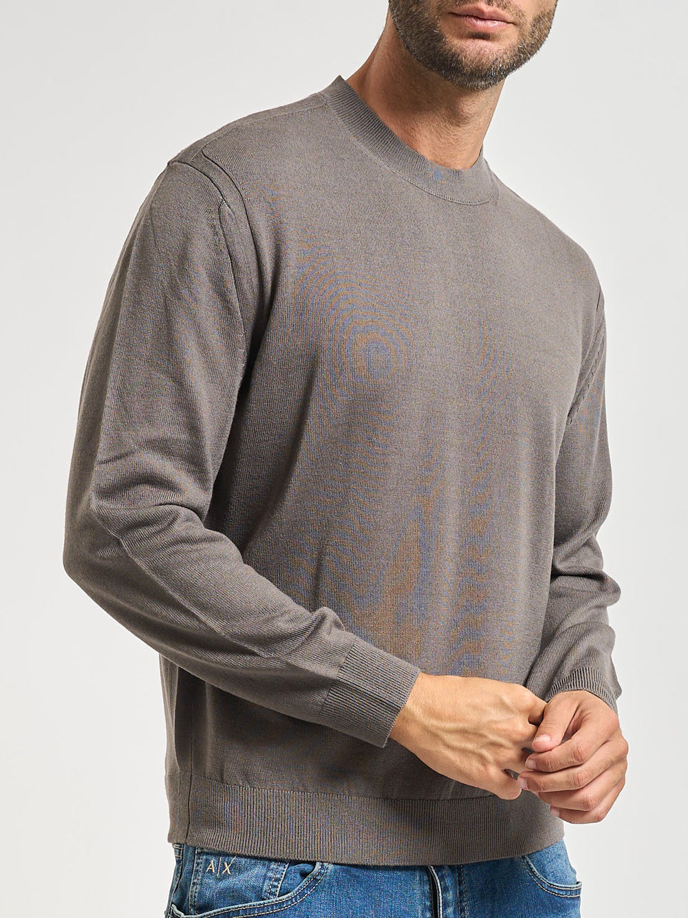 Pullover Armani Exchange da Uomo - Grigio