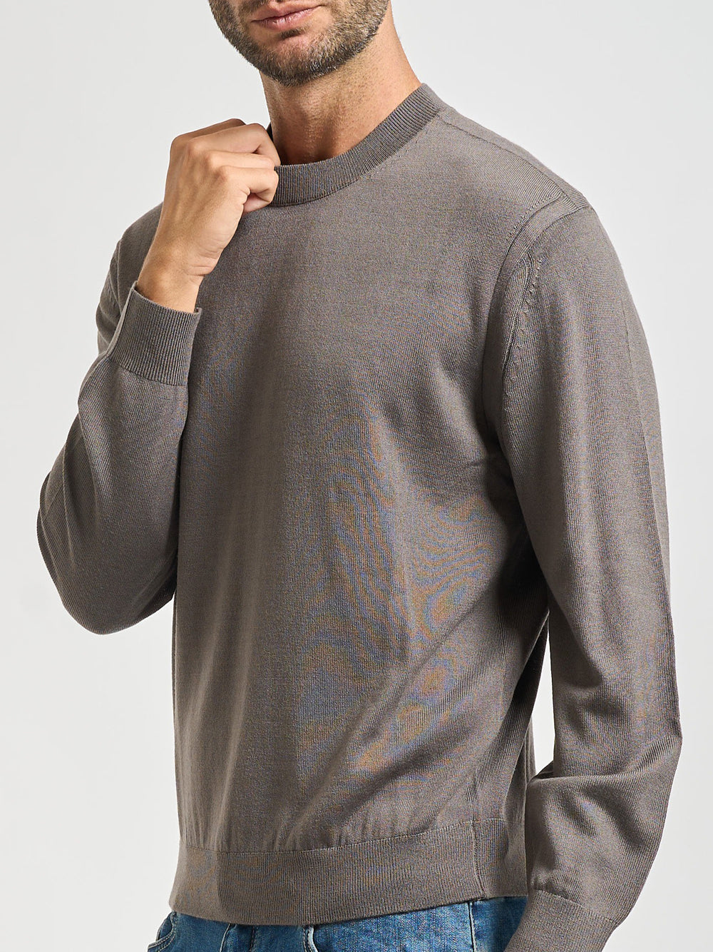 Pullover Armani Exchange da Uomo - Grigio