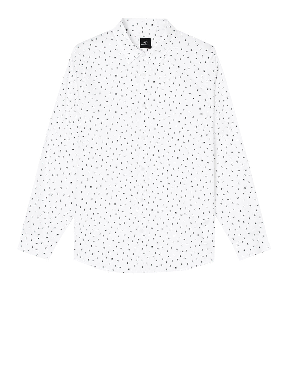 Camicia Casual Armani Exchange da Uomo - Bianco