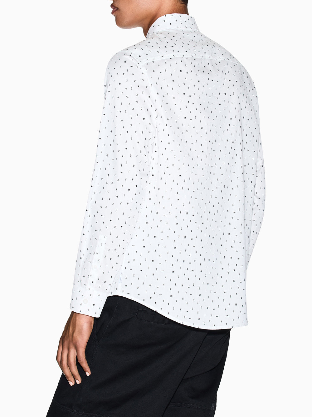 Camicia Casual Armani Exchange da Uomo - Bianco