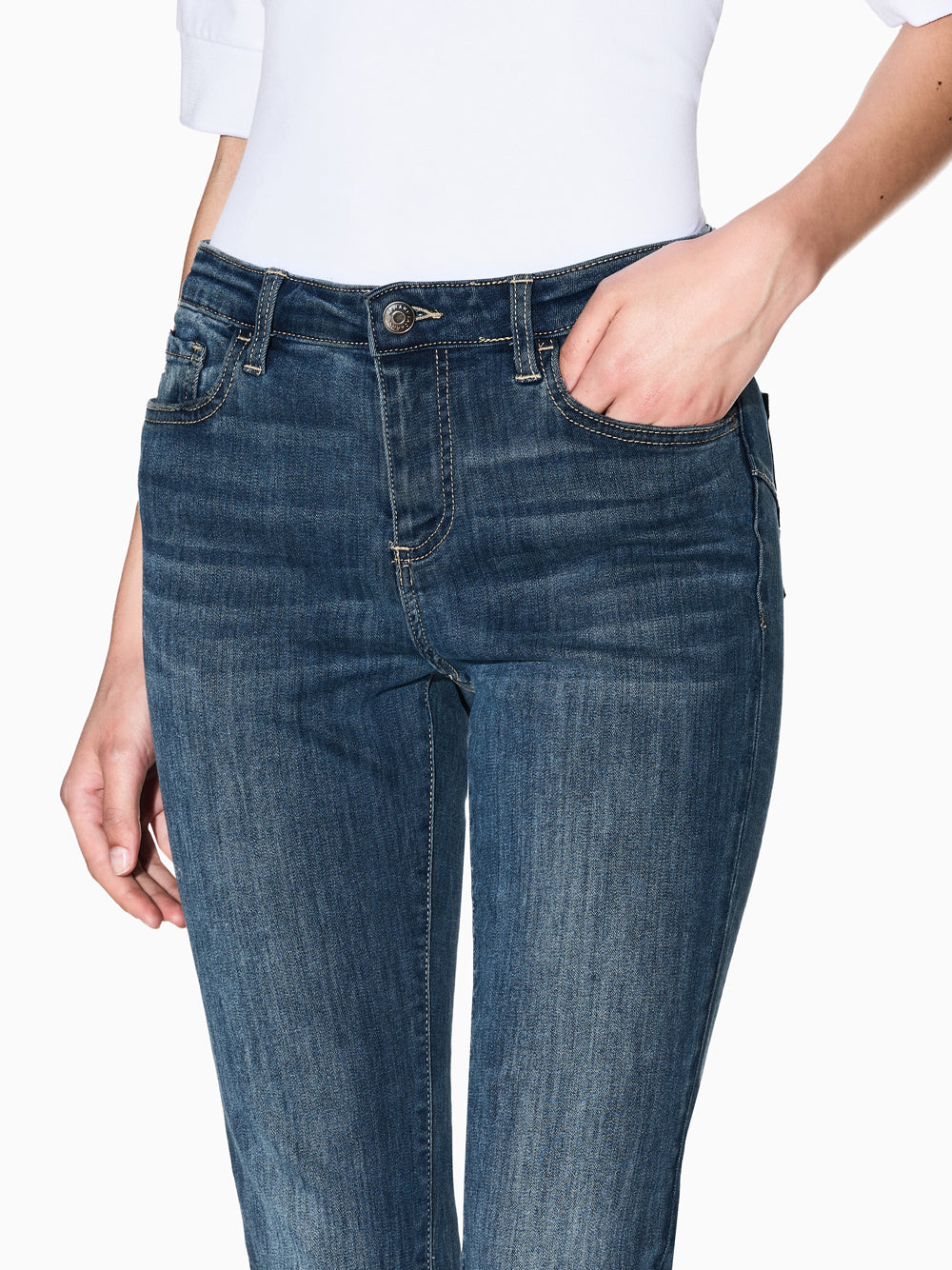 Jeans Skinny Armani Exchange da Donna - Denim