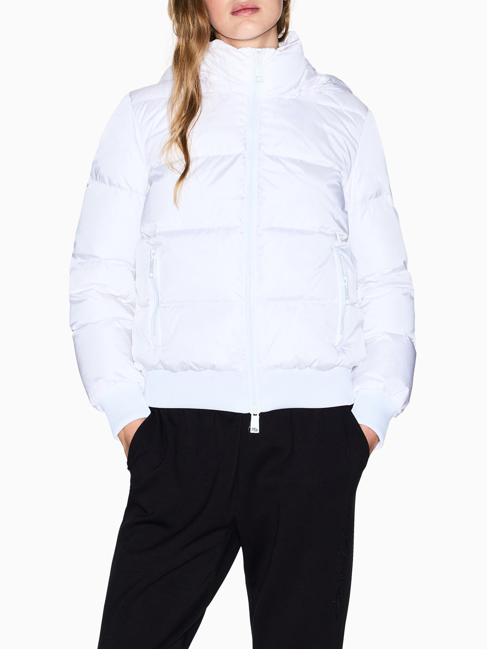 Piumino Armani Exchange da Donna - Bianco