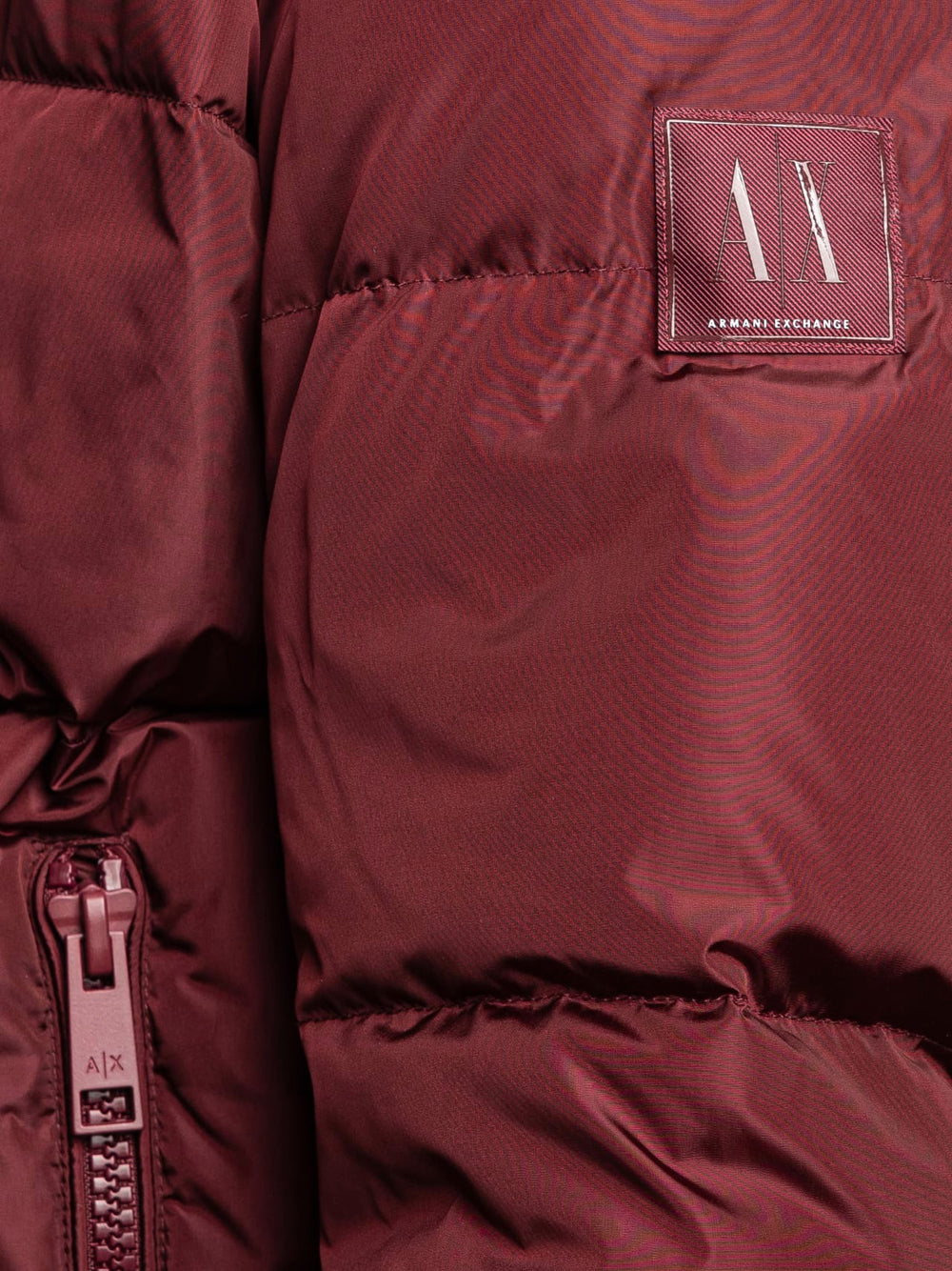 Piumino Armani Exchange da Donna - Bordeaux